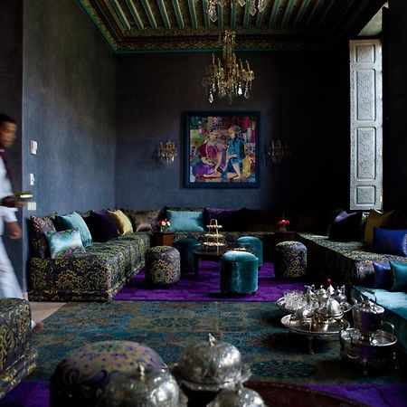 Ouled Jelal Tigmiza Boutique Hotel & Spa מראה חיצוני תמונה The living room at the Hotel Majorelle